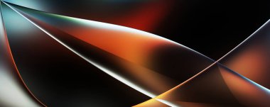 Soyut arkaplan. Değişken renk değişim dalgaları, dinamik hareketlerle. Işık dalgalarının neon renkli soyut tasarımı. Duvar kağıdı, afiş, arkaplan, kart, kitap illüstrasyonu, web sitesi.