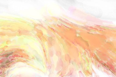 Yüzeyde suluboya vuruşlar. Sanatsal arkaplan resmi. Tablo üzerinde soyut resim. Fırça darbeleri. Çağdaş sanat. El işçiliğinin renkli dokusu. Modern resim.