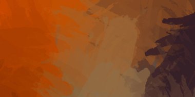 Canlı boya desenli arka plan. Renkli fırça darbelerinin 2B çizimi. Dekoratif doku resmi. Boyalı arkaplan.