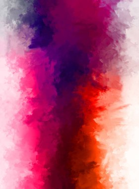 Taranmış Boyalı Soyut Arkaplan. Fırça darbesi ile boyanmış. Sanatsal canlılık ve renkli duvar kağıdı.