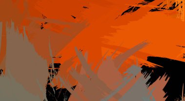 Sanatsal soyut arkaplan. Doku boyalı duvar kağıdı. Boya darbeleriyle yaratıcı bir illüstrasyon. Fırça desenli resim.