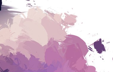 Duvar sanatı Eşsiz ve yaratıcı illüstrasyon. Fırça darbesi ile boyanmış. Renkli fırça darbelerinin soyut arkaplanı. Fırçalanmış canlı duvar kâğıdı. Boyalı sanatsal yaratım.