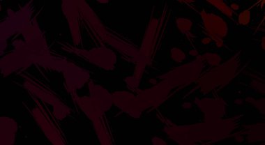 Canlı fırça darbeleriyle boyanmış. Renkli desenli resim. Fırçalanmış duvar kağıdını boya.