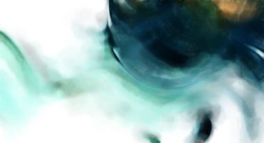 Modern sanat. Renkli çağdaş sanat eserleri. Renkli boya darbeleri. Soyut arkaplanda fırça darbeleri. fırça boyası.