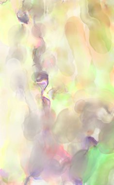 Çağdaş sanat. El yapımı resim. Modern sanat eserleri. Yüzeyde suluboya fırça darbeleriyle resim yapmak. 2D çizim. Sanatsal arkaplan resmi. Tablo üzerinde soyut resim. Renkli doku.