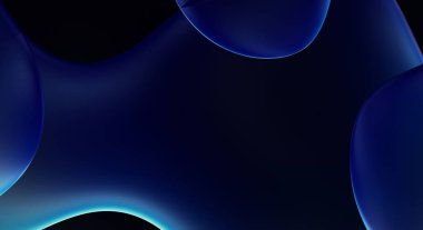 Soyut arkaplan. Değişken renk değişim dalgaları, dinamik hareketlerle. Işık dalgalarının neon renkli soyut tasarımı. Duvar kağıdı, afiş, arkaplan, kart, kitap illüstrasyonu, web sitesi.