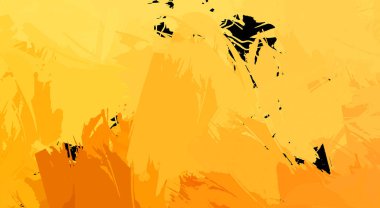 Canlı fırça darbeleriyle boyanmış. Renkli desenli resim. Fırçalanmış duvar kağıdını boya.