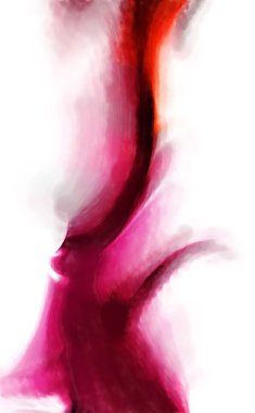 Modern sanat. Renkli çağdaş sanat eserleri. Renkli boya darbeleri. Soyut arkaplanda fırça darbeleri. fırça boyası.