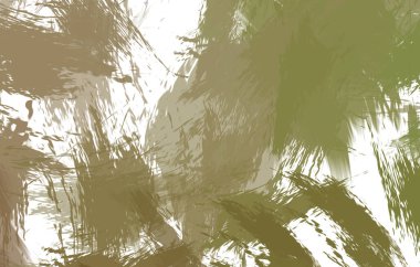 Renkli fırça darbelerinin 2B çizimi. Dekoratif doku resmi. Canlı boya desenli arka plan. Kaotik fırça darbeleri resim.