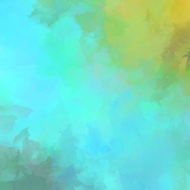 Canlı fırça darbeleriyle boyanmış. Renkli desenli resim. Fırçalanmış duvar kağıdını boya.