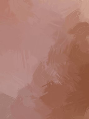 Vahşi fırça darbeleri. Taranmış Boyalı Soyut Arkaplan. Fırça darbesi ile boyanmış. Boya darbeleri. 2B Görüntü.