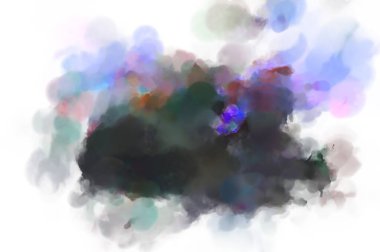 Çılgın suluboya şablonu. Yaratıcı soyutlama. Modern sanat eserleri. 2D çizim. Dijital doku duvar kağıdı. Sanatsal sulu arkaplan malzemesi. 