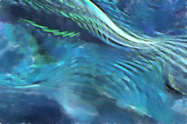 Modern sanat. Renkli çağdaş sanat eserleri. Renkli boya darbeleri. Soyut arkaplanda fırça darbeleri. fırça boyası.