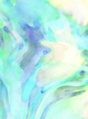 Çılgın suluboya şablonu. Yaratıcı soyutlama. Modern sanat eserleri. 2D çizim. Dijital doku duvar kağıdı. Sanatsal sulu arkaplan malzemesi.