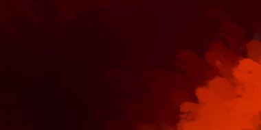 Taranmış Boyalı Soyut Arkaplan. Vahşi kaotik fırça darbeleri. Boya darbeleri. 2D İllüstrasyon. Fırça darbeli resim.