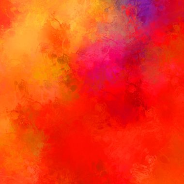 Boya darbeleri. 2D İllüstrasyon. Taranmış Boyalı Soyut Arkaplan. Fırça darbesi ile boyanmış. Modern sanat.