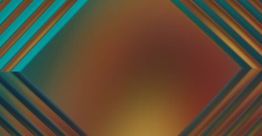 Soyut çerçeveli arkaplan. Renkli, canlı, dalgalı bir duvar kağıdı. Merkezi çerçeveli yaratıcı grafik 2d çizim. Dinamik şekilli modaya uygun sıvı örtüsü.