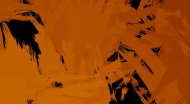 Sanatsal soyut arkaplan. Doku boyalı duvar kağıdı. Boya darbeleriyle yaratıcı bir illüstrasyon. Fırça desenli resim.