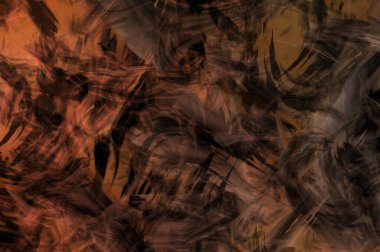 Modern sanat. Taranmış Boyalı Soyut Arkaplan. Fırça darbesi ile boyanmış. Boya darbeleri. 2B Görüntü