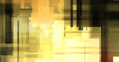 Fütürist soyut geometrik duvar kağıdı. Geometrik renkli şekiller. Dikdörtgen şekilli arka plan. Bir teknolojinin dijital illüstrasyonuName.