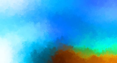 Modern sanat. Taranmış Boyalı Soyut Arkaplan. Fırça darbesi ile boyanmış. Boya darbeleri. 2B Görüntü.