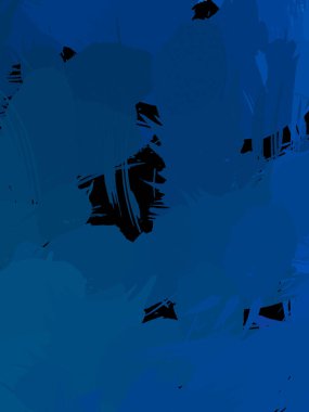 Duvar sanatı Eşsiz ve yaratıcı illüstrasyon. Fırça darbesi ile boyanmış. Renkli fırça darbelerinin soyut arkaplanı. Fırçalanmış canlı duvar kâğıdı. Boyalı sanatsal yaratım.