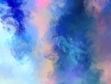 Renkli fırça darbelerinin soyut arkaplanı. fırçalanmış canlı duvar kağıdı. resmedilmiş sanat eseri. Eşsiz ve yaratıcı illüstrasyon.