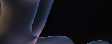 Soyut arkaplan. Değişken renk değişim dalgaları, dinamik hareketlerle. Işık dalgalarının neon renkli soyut tasarımı. Duvar kağıdı, afiş, arkaplan, kart, kitap illüstrasyonu, web sitesi.