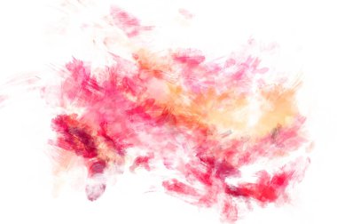 Taranmış Boyalı Soyut Arkaplan. Fırça darbesi ile boyanmış. Sanatsal canlılık ve renkli duvar kağıdı.