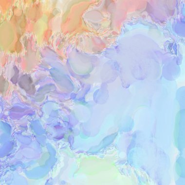 Çağdaş sanat. El işçiliğinin renkli dokusu. Modern resim. Yüzeyde suluboya vuruşlar. Sanatsal arkaplan resmi. Tablo üzerinde soyut resim. Fırça darbeleri. 