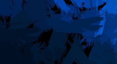 Sanatsal soyut arkaplan. Doku boyalı duvar kağıdı. Boya darbeleriyle yaratıcı bir illüstrasyon. Fırça desenli resim.