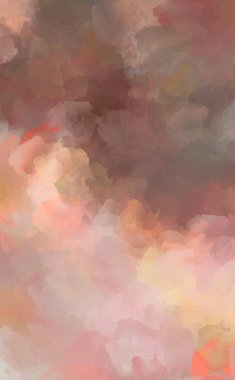 Taranmış Boyalı Soyut Arkaplan. Fırça darbesi ile boyanmış. Sanatsal canlılık ve renkli duvar kağıdı.