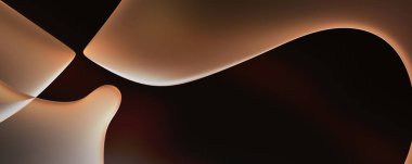 Soyut arkaplan. Değişken renk değişim dalgaları, dinamik hareketlerle. Işık dalgalarının neon renkli soyut tasarımı. Duvar kağıdı, afiş, arkaplan, kart, kitap illüstrasyonu, web sitesi.