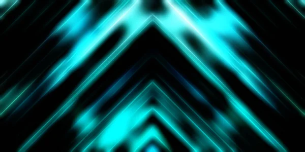 Abstract Stralende Geometrische Lichten Achtergrond Fractale Symmetrische Grafische Illustratie Intersecterende — Stockfoto