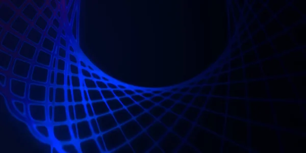 光波のネオンカラフルな抽象的なデザイン ネオン光輝く効果を持つデジタル背景 明るい光線 Alliphonewallpapers Net — ストック写真