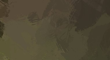 Fırça darbesi ile boyanmış. Sanatsal canlılık ve renkli duvar kâğıdı. Kaotik resim. Taranmış Boyalı Soyut Arkaplan. 