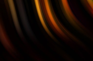 Siyah arka planda renkli düz çizgiler. Sıvı ve sıvı renkli dalgalar karanlıkta akıyor. Duvar kağıdı, afiş, arkaplan, kart, kitap, kapak, poster, afiş, broşür