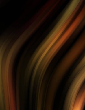 Siyah arka planda renkli düz çizgiler. Sıvı ve sıvı renkli dalgalar karanlıkta akıyor. Duvar kağıdı, afiş, arkaplan, kart, kitap, kapak, poster, afiş, broşür