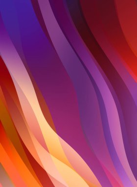 Soyut arkaplan. Renkli dalgalı tasarım duvar kağıdı. yaratıcı grafik 2D çizim. Dinamik şekilli modaya uygun sıvı örtüsü.