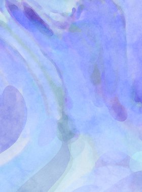 Yumuşak suluboya duvar kağıdı. Hafifçe fırçalanmış renkleri olan sanatsal bir resim. Pastel renkler arkaplana dokunmuş. Soyut duvar sanatı..