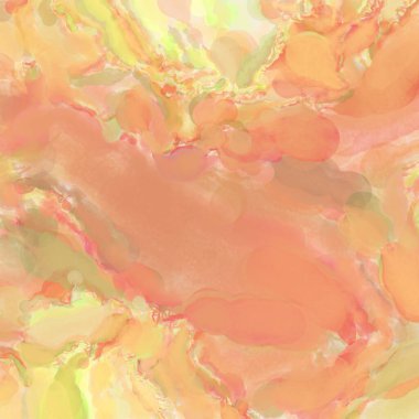 El yapımı sürreal soyut desenli suluboya. Modern sanatsal resim. 2D çizim. Arkaplan boyası karışımı. Yaratıcı duvar sanatı. Çağdaş sanat.