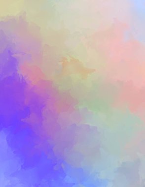 Taranmış Boyalı Soyut Arkaplan. Fırça darbesi ile boyanmış. Sanatsal canlılık ve renkli duvar kağıdı.