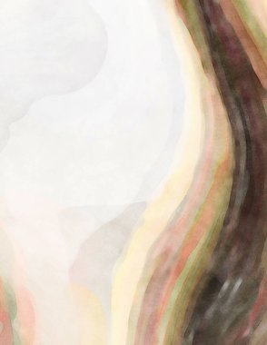 2D çizim. Sanatsal arkaplan resmi. Tablo üzerinde soyut resim. Çağdaş sanat. El yapımı resim. Renkli doku. Modern sanat eserleri. Yüzeyde suluboya fırça darbeleriyle boyama.