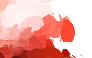 Duvar sanatı Eşsiz ve yaratıcı illüstrasyon. Fırça darbesi ile boyanmış. Renkli fırça darbelerinin soyut arkaplanı. Fırçalanmış canlı duvar kâğıdı. Boyalı sanatsal yaratım.