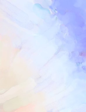 2D çizim. Sanatsal arkaplan resmi. Tablo üzerinde soyut resim. Çağdaş sanat. El yapımı resim. Renkli doku. Modern sanat eserleri. Yüzeyde suluboya fırça darbeleriyle boyama.