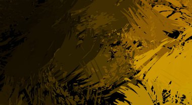 Canlı fırça darbeleriyle boyanmış. Renkli desenli resim. Fırçalanmış duvar kağıdını boya.