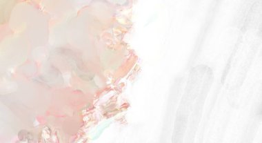 Taranmış Boyalı Soyut Arkaplan. Fırça darbesi ile boyanmış. Boya darbeleri. 2B Görüntü.