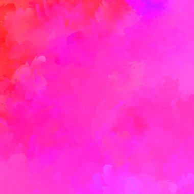 Canlı fırça darbeleriyle boyanmış. Renkli desenli resim. Fırçalanmış duvar kağıdını boya.