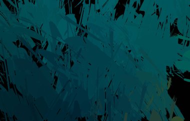 Vahşi fırça darbeleriyle yaratıcı soyut resim. Artistik fırça darbeleriyle donatılmış. Renkli ve canlı bir tasvir. Boyalı sanat.