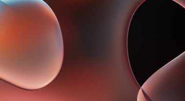 Soyut arkaplan. Değişken renk değişim dalgaları, dinamik hareketlerle. Işık dalgalarının neon renkli soyut tasarımı. Duvar kağıdı, afiş, arkaplan, kart, kitap illüstrasyonu, web sitesi.